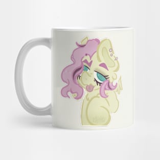 emo fluttershy Mug